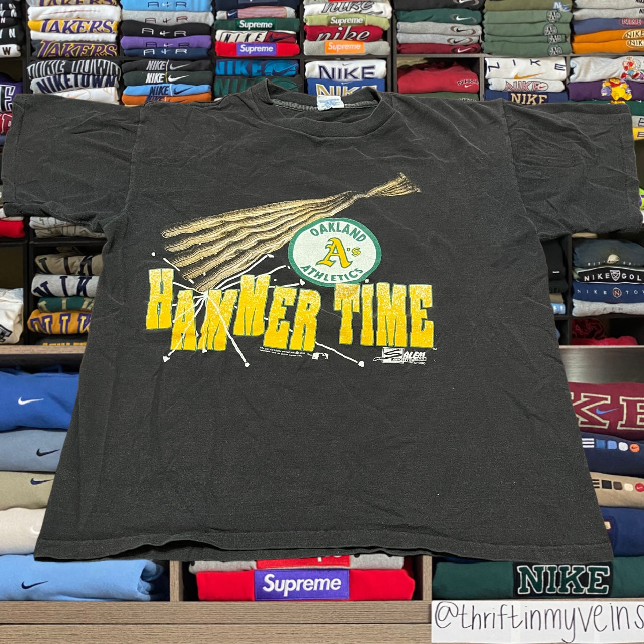 90s Oakland athletics mlb baseball shirt Salem