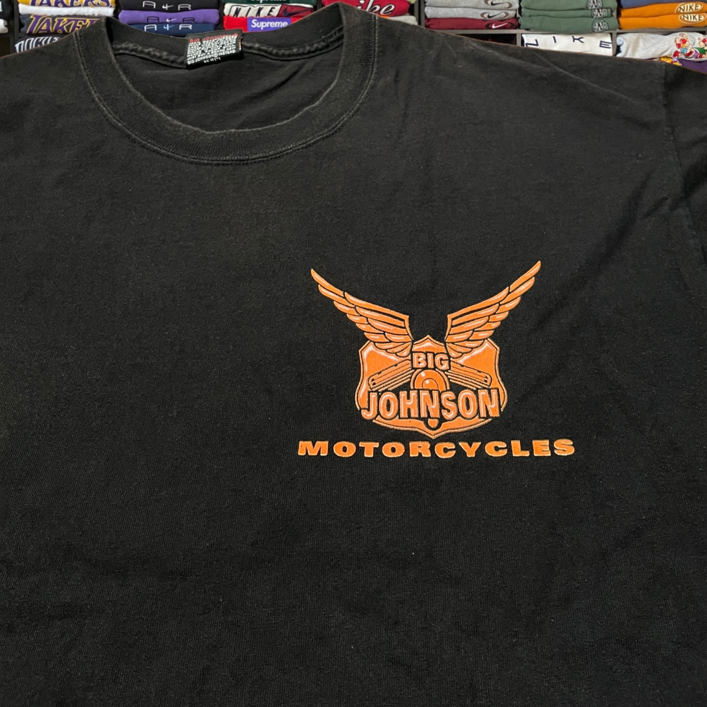 90s big Jonson motorcycle shirt