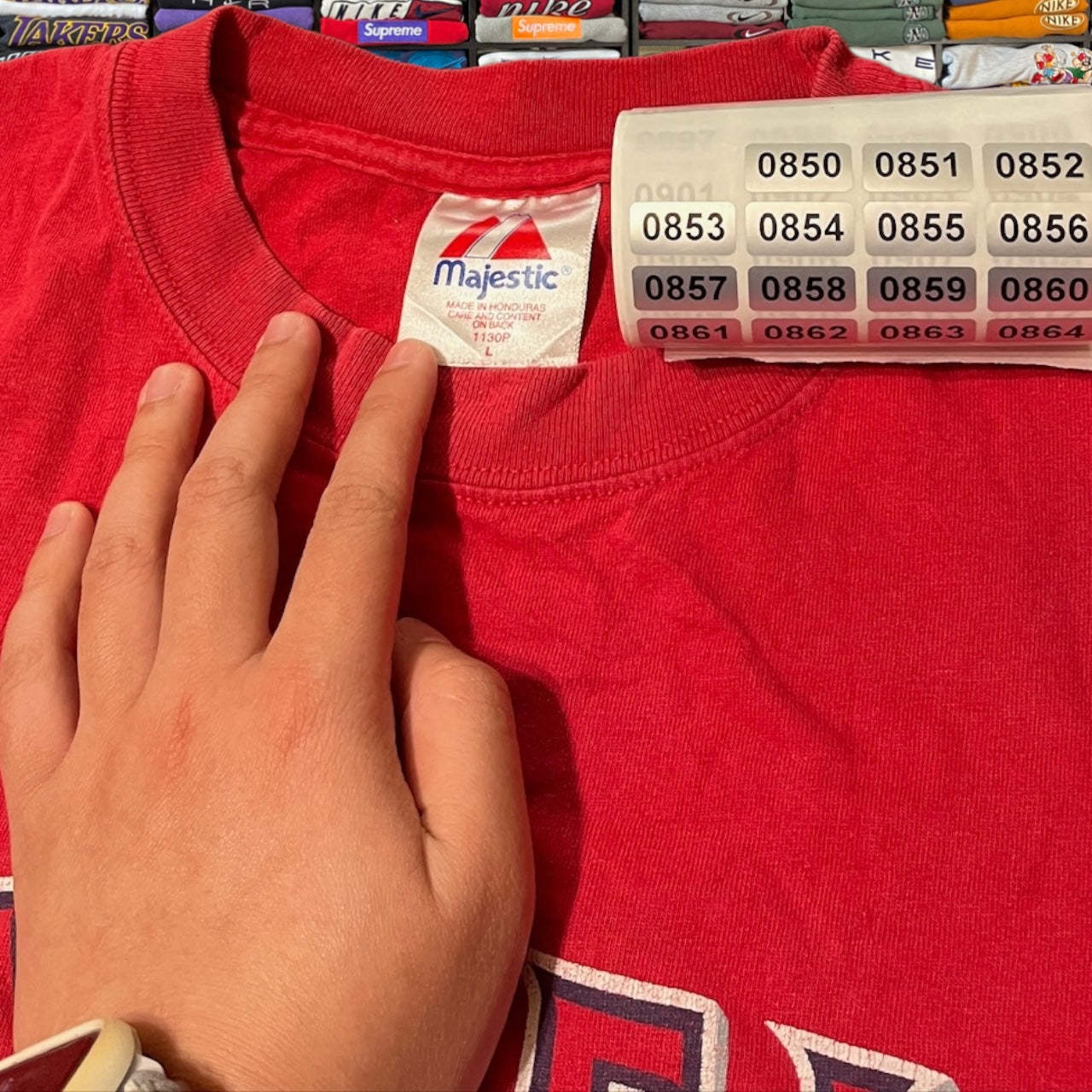 Y2K Los Angeles angels mlb baseball shirt