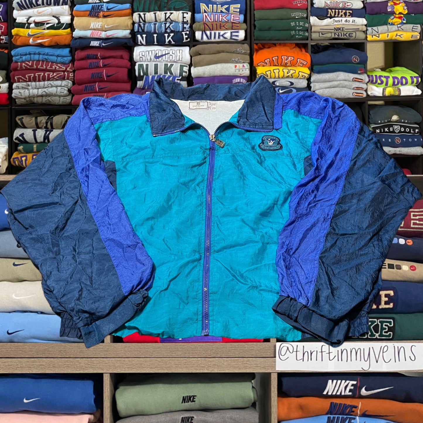 90s givenchy full zip jacket