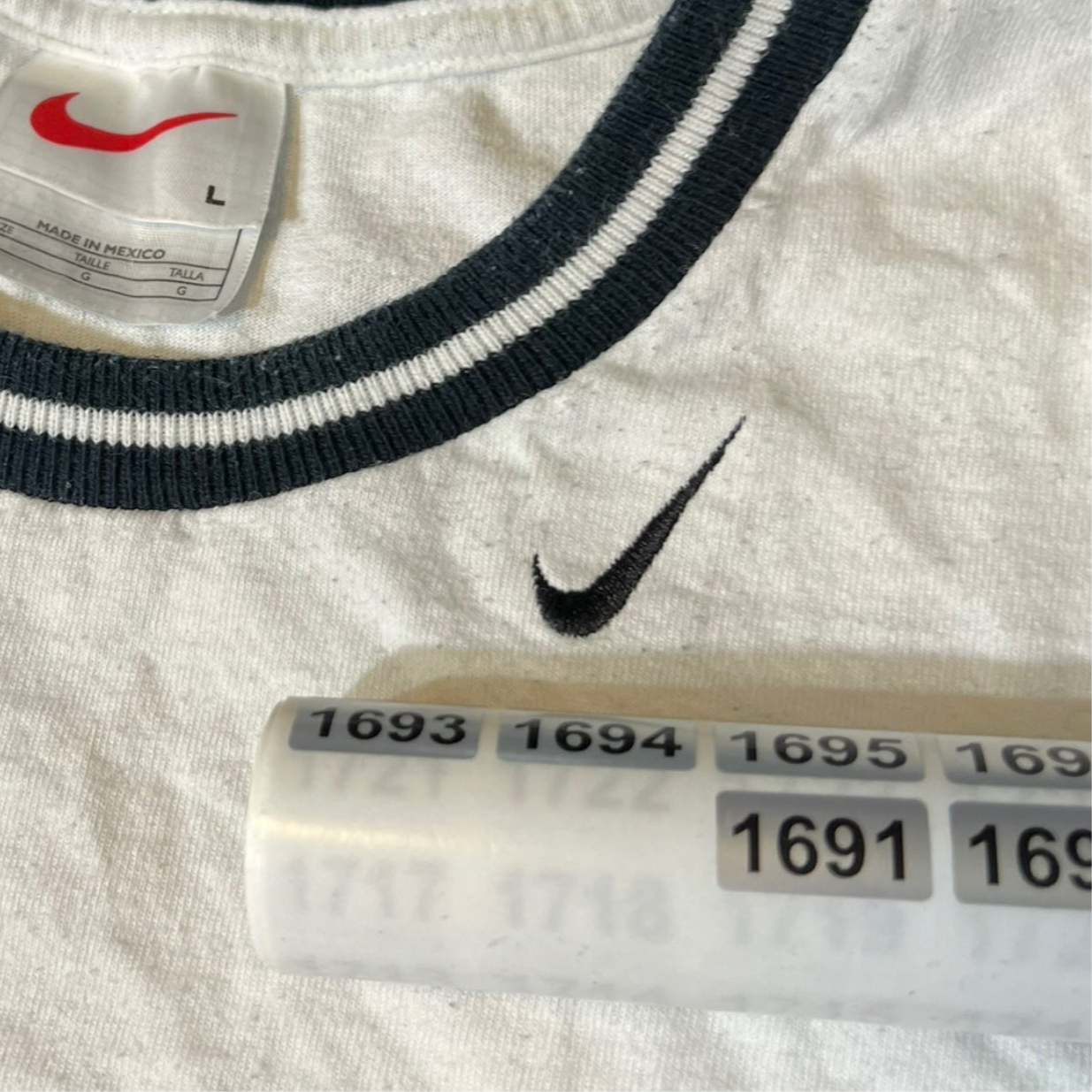 Vintage 90s Nike ringer shirt