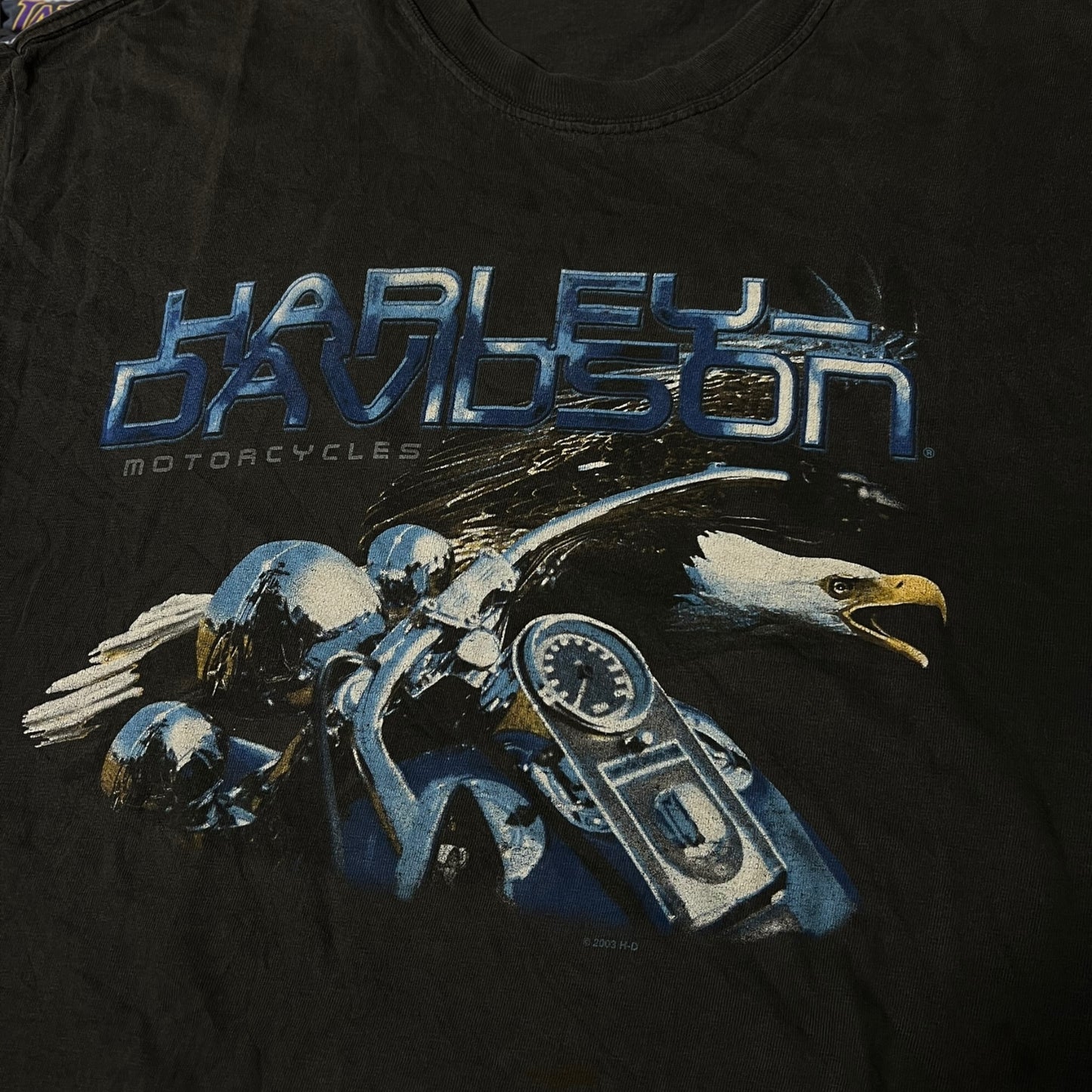 2003 Harley Davidson biker motorcycle ( large )