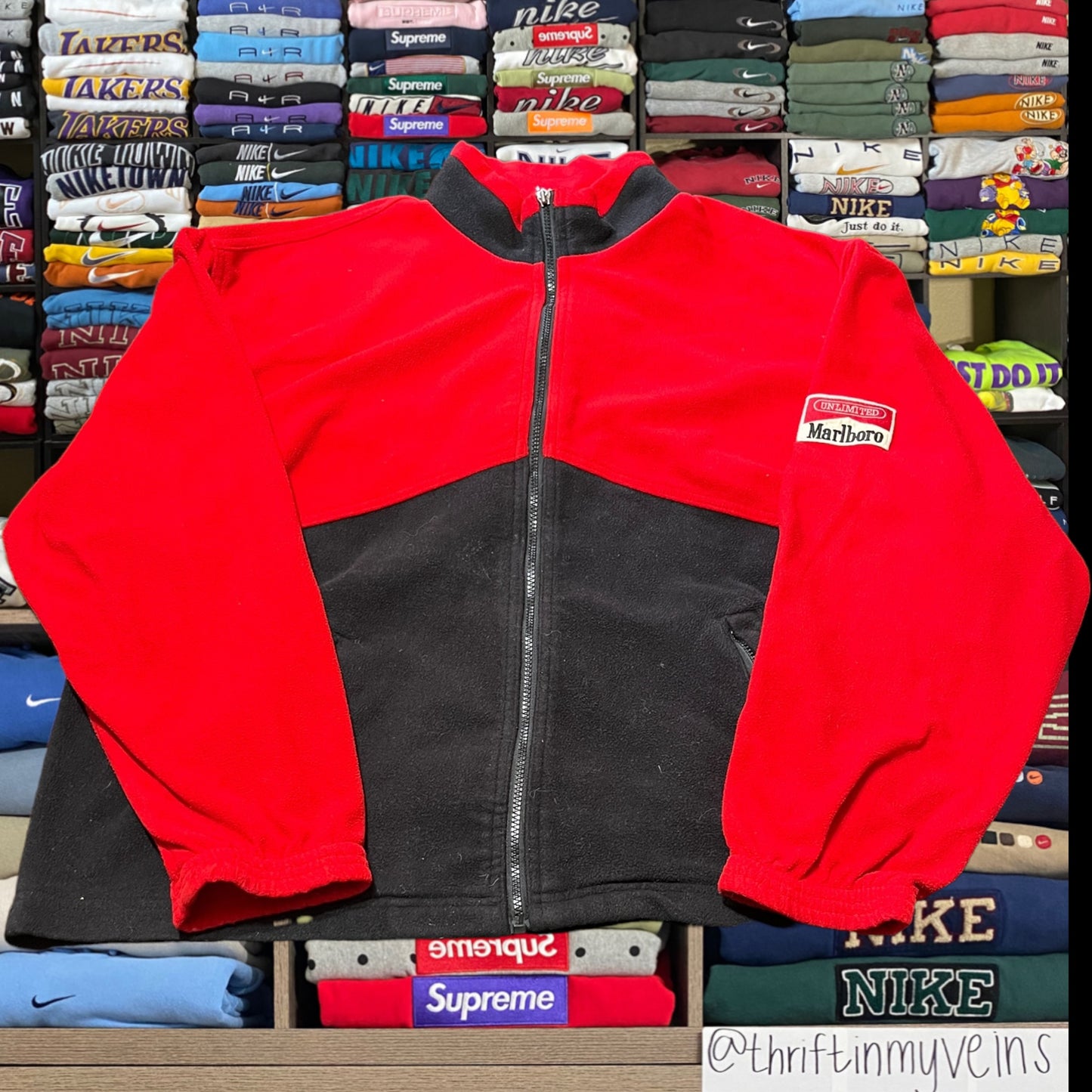90s Marlboro full zip fleece (xlarge)