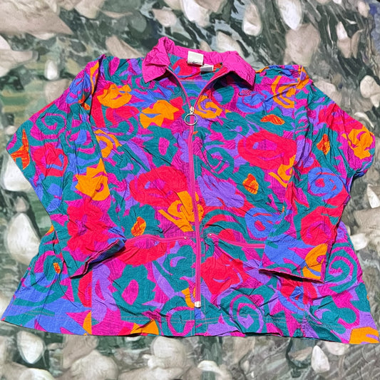 vinrage 90's nike windbreaker (medium)