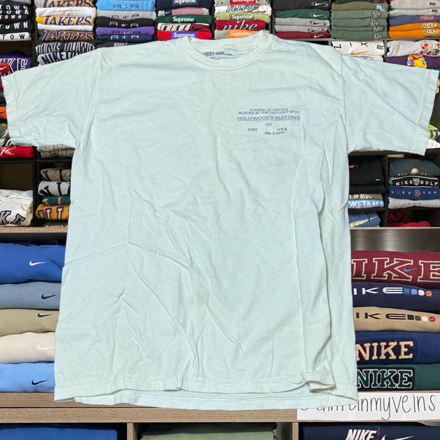 Post Malone tour shirt
