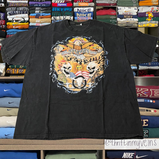 2002 sturgis motorcycle shirt ( xlarge )