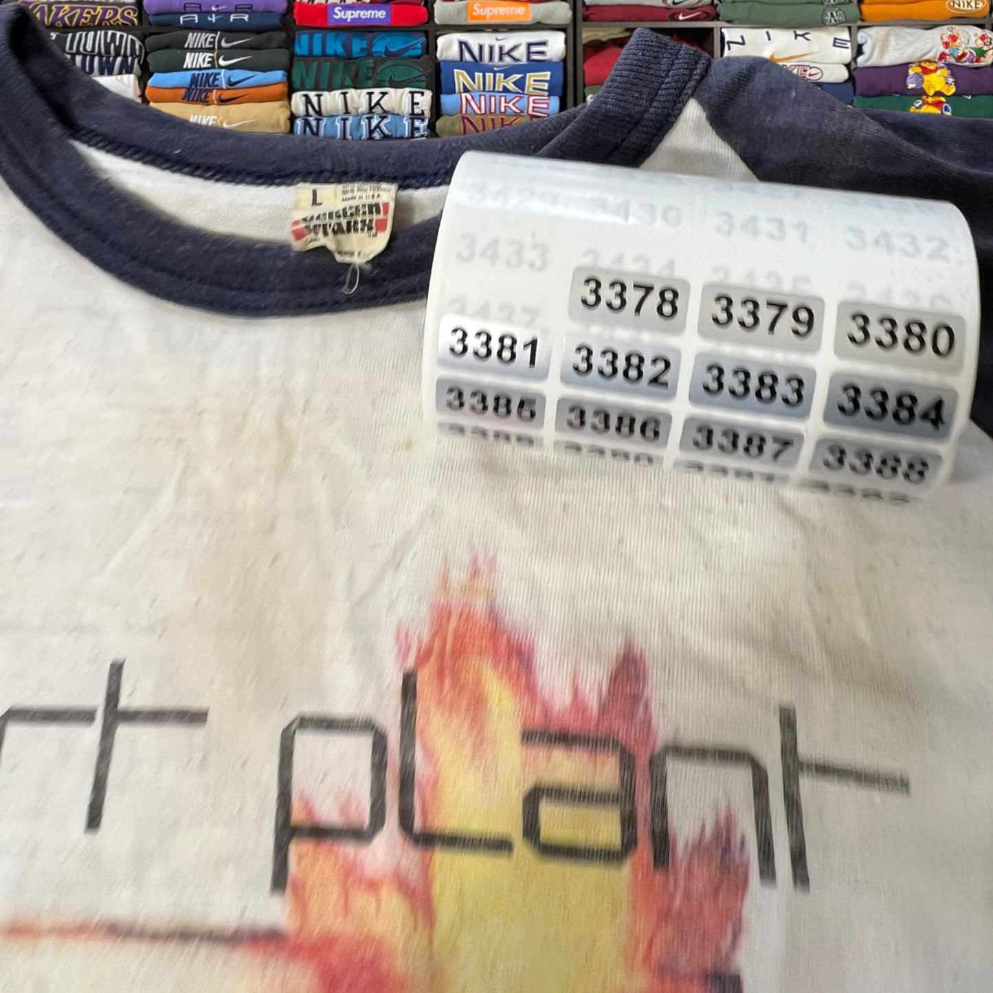 Vtg 1983 robert plant shirt