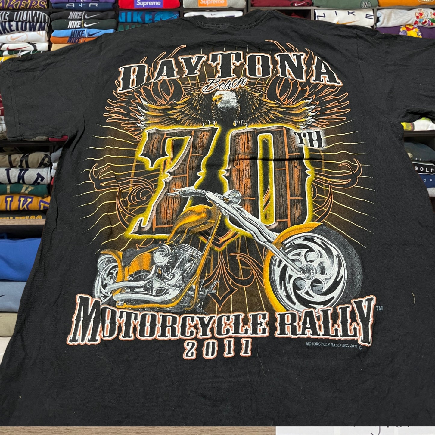 Y2K biker motorcycle shirt