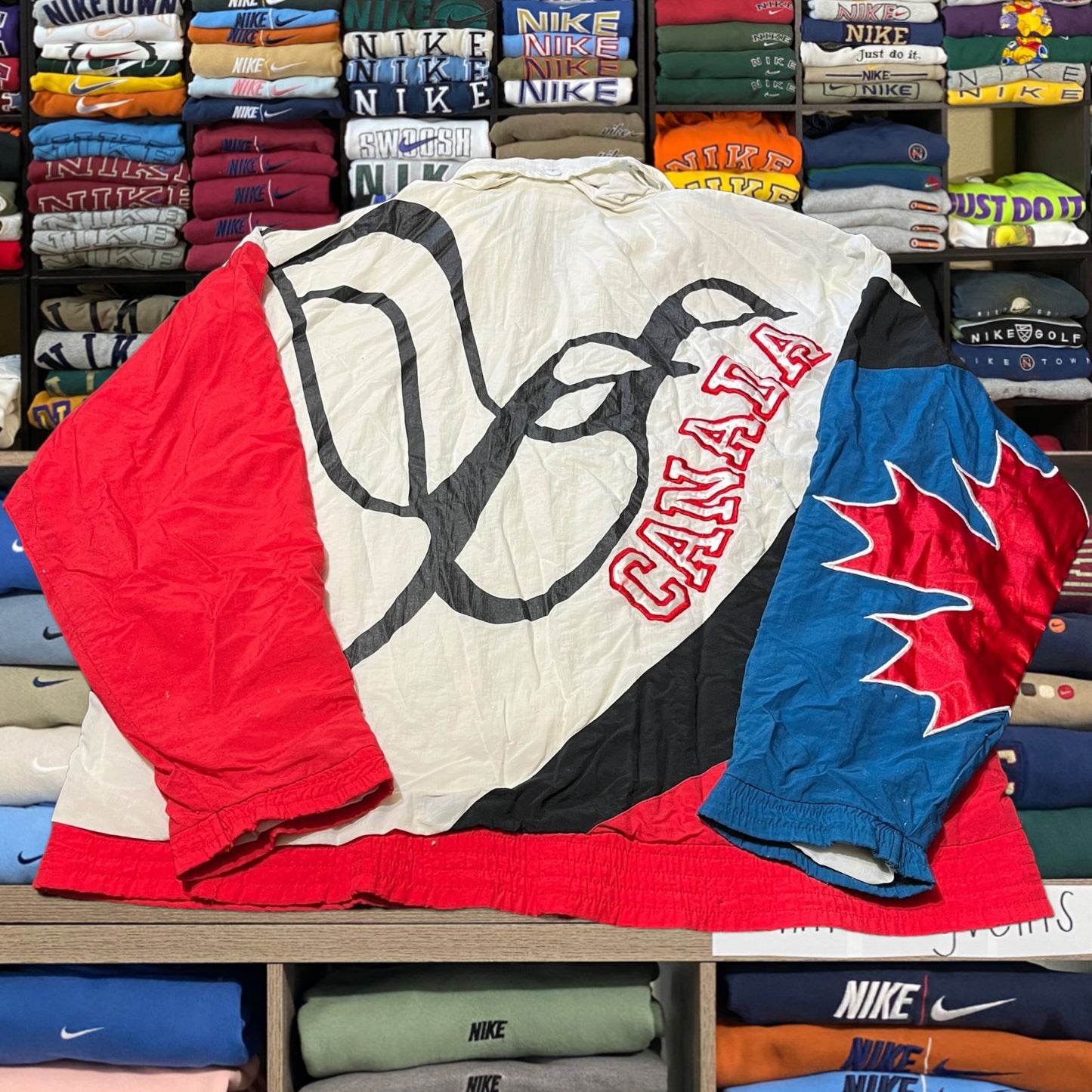 90s Canada nhl hockey jacket