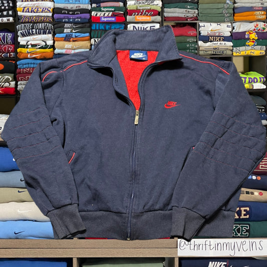 80s Nike full zip sweater (xlarge)