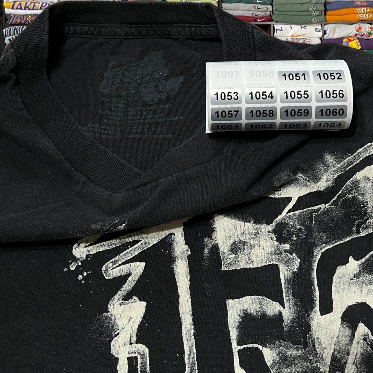 Y2K Fox racing black skater shirt