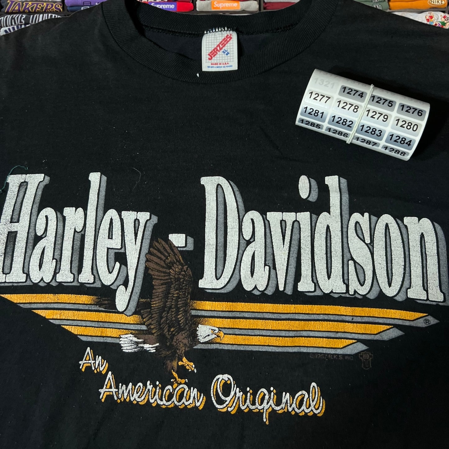 90s Harley Davison biker motorcycle shirt