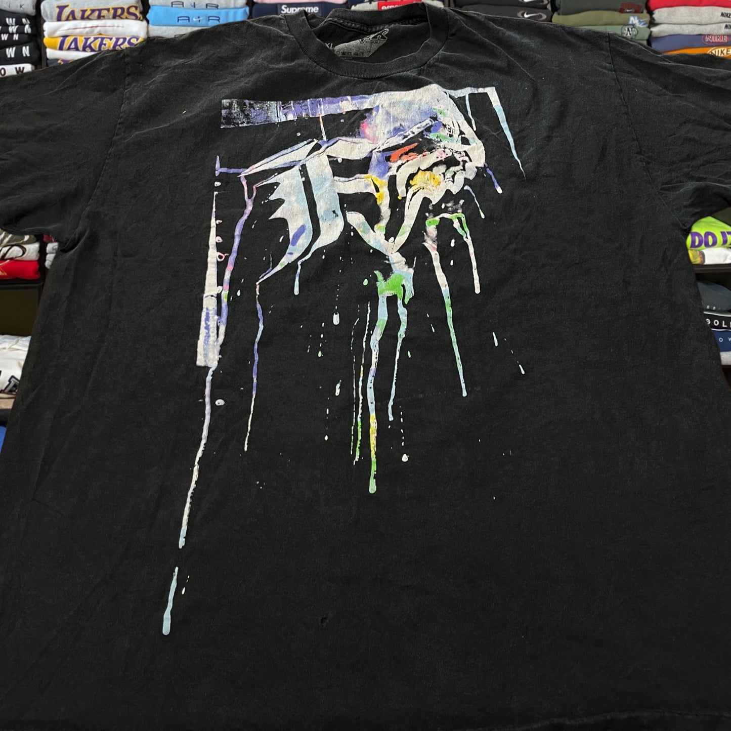 Y2K Fox racing skater shirt
