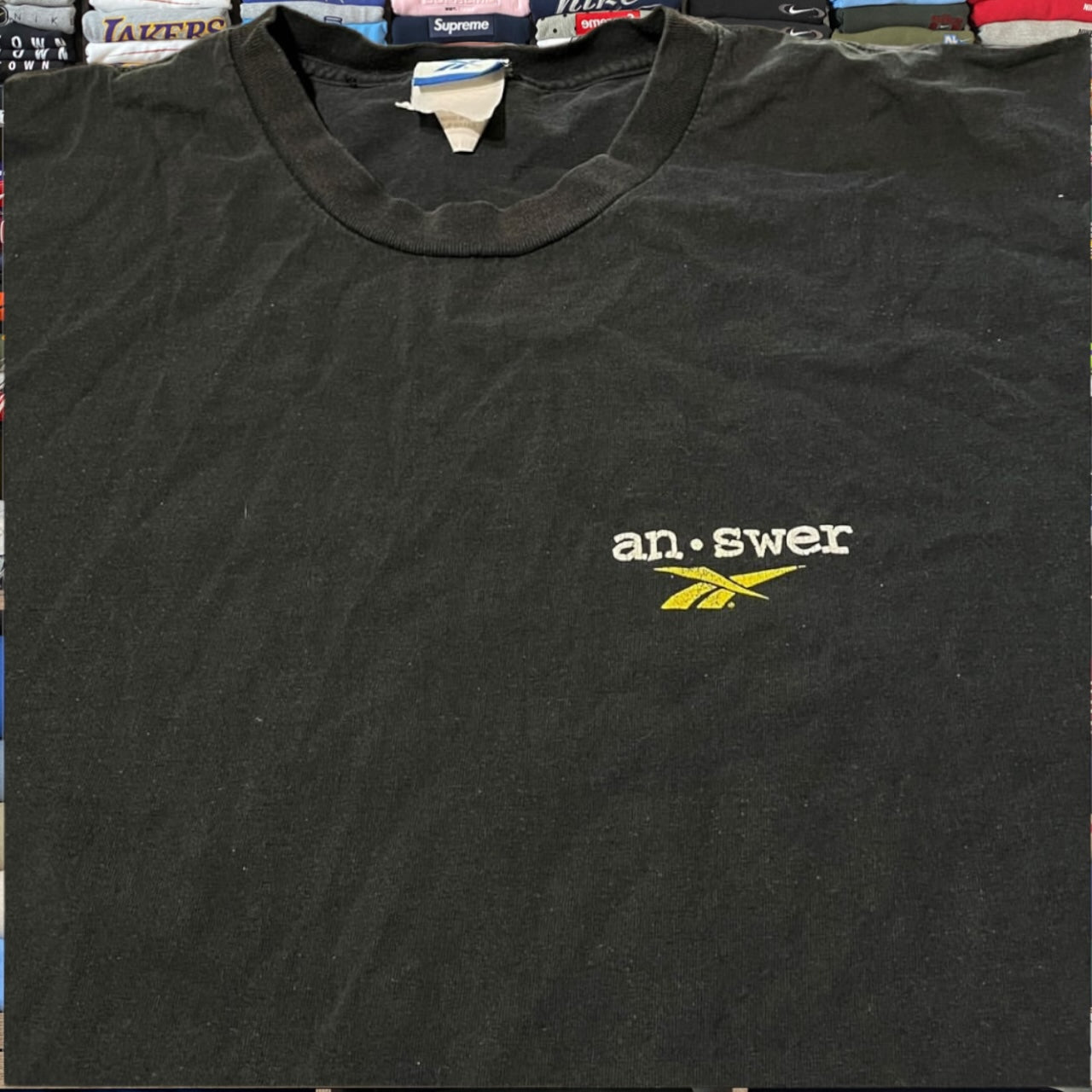 90s Allen iverson nba basketball Reebok the answer shirt