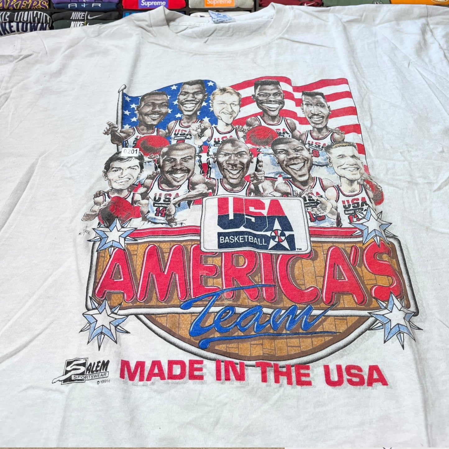 1992 dream tea USA shirt (xxl)