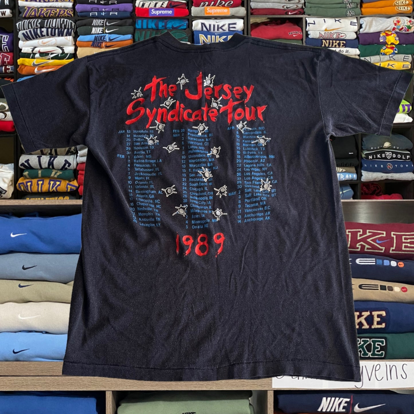 Vtg 1989 Bon Jovi tour brother hood shirt