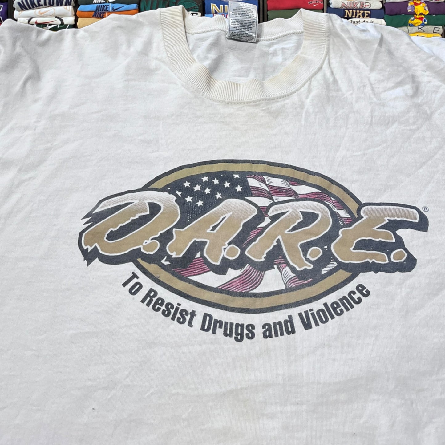 90s dare to resist drug shirt