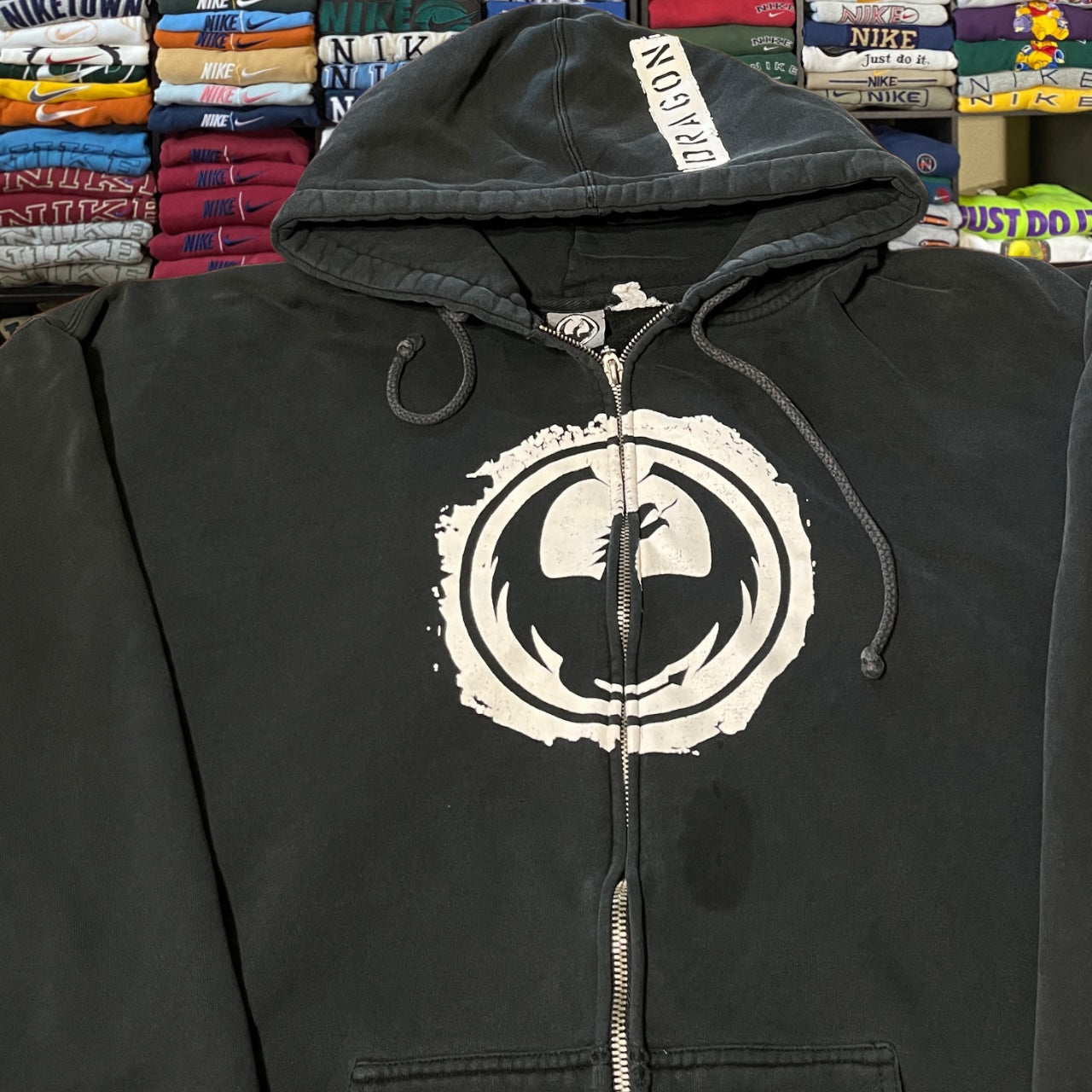 Y2K dragon skater hoodie
