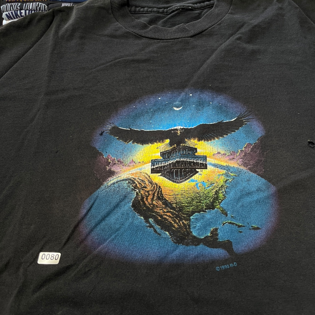 Vtg 1995 Harley style motorcycle shirt