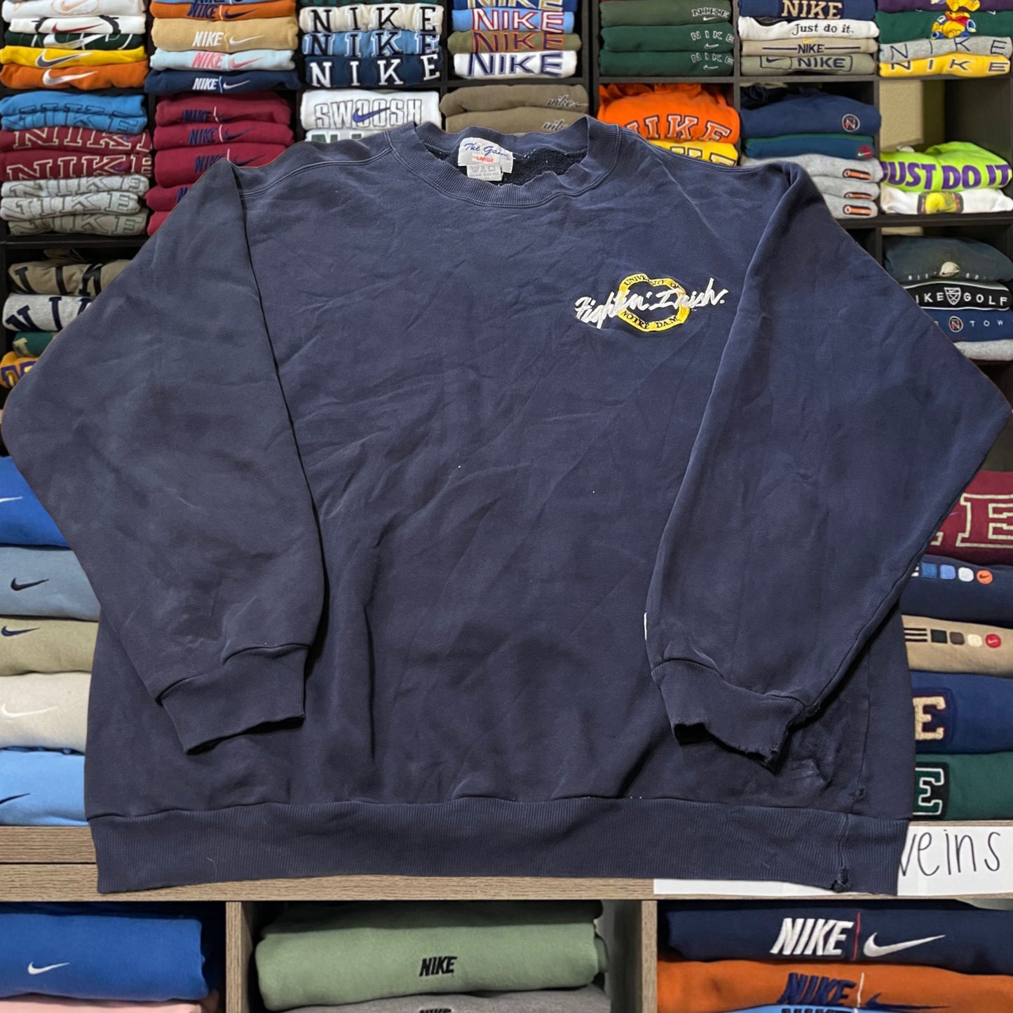 90s notre dame fighting Irish sweater