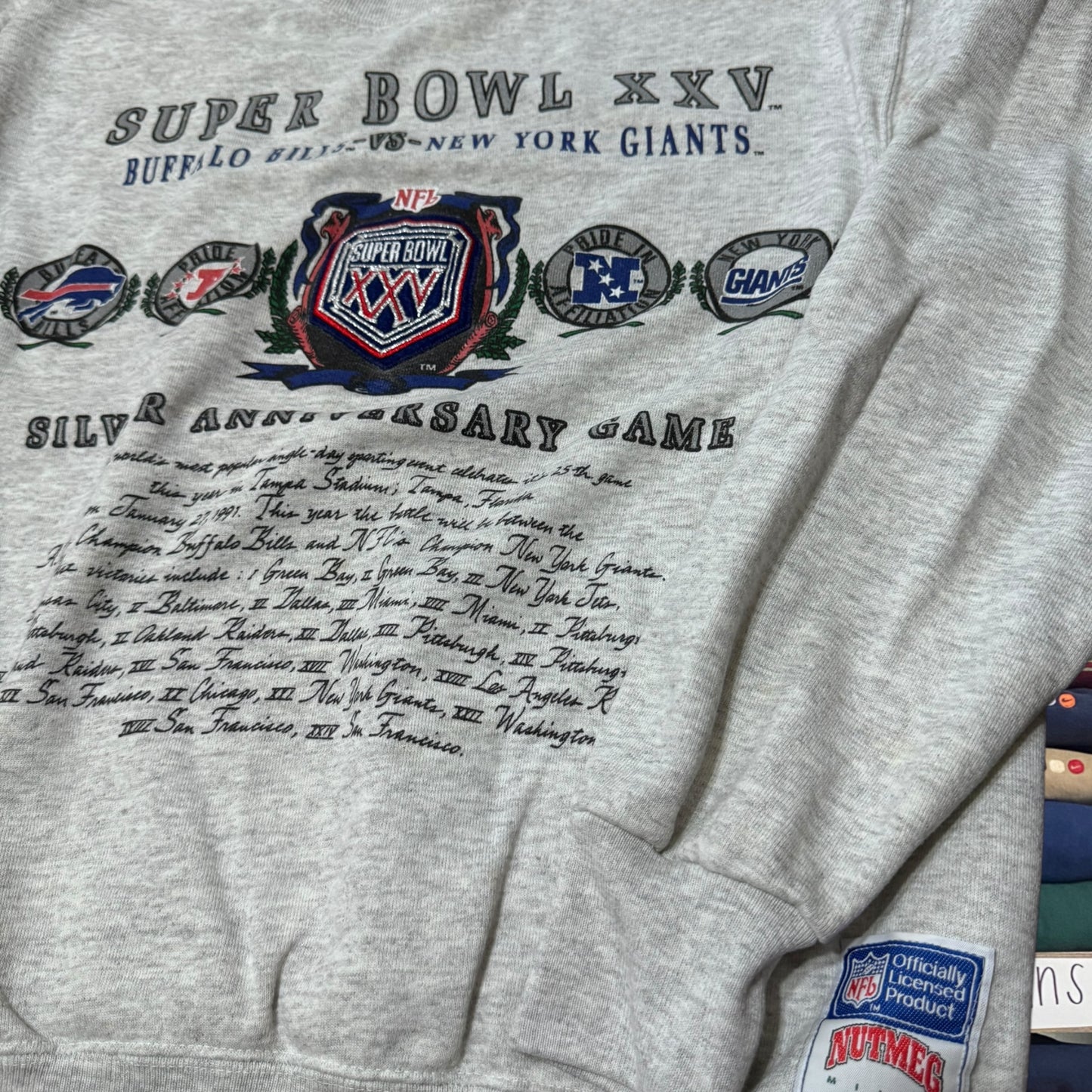 90s buffalo bills sweater nutmeg