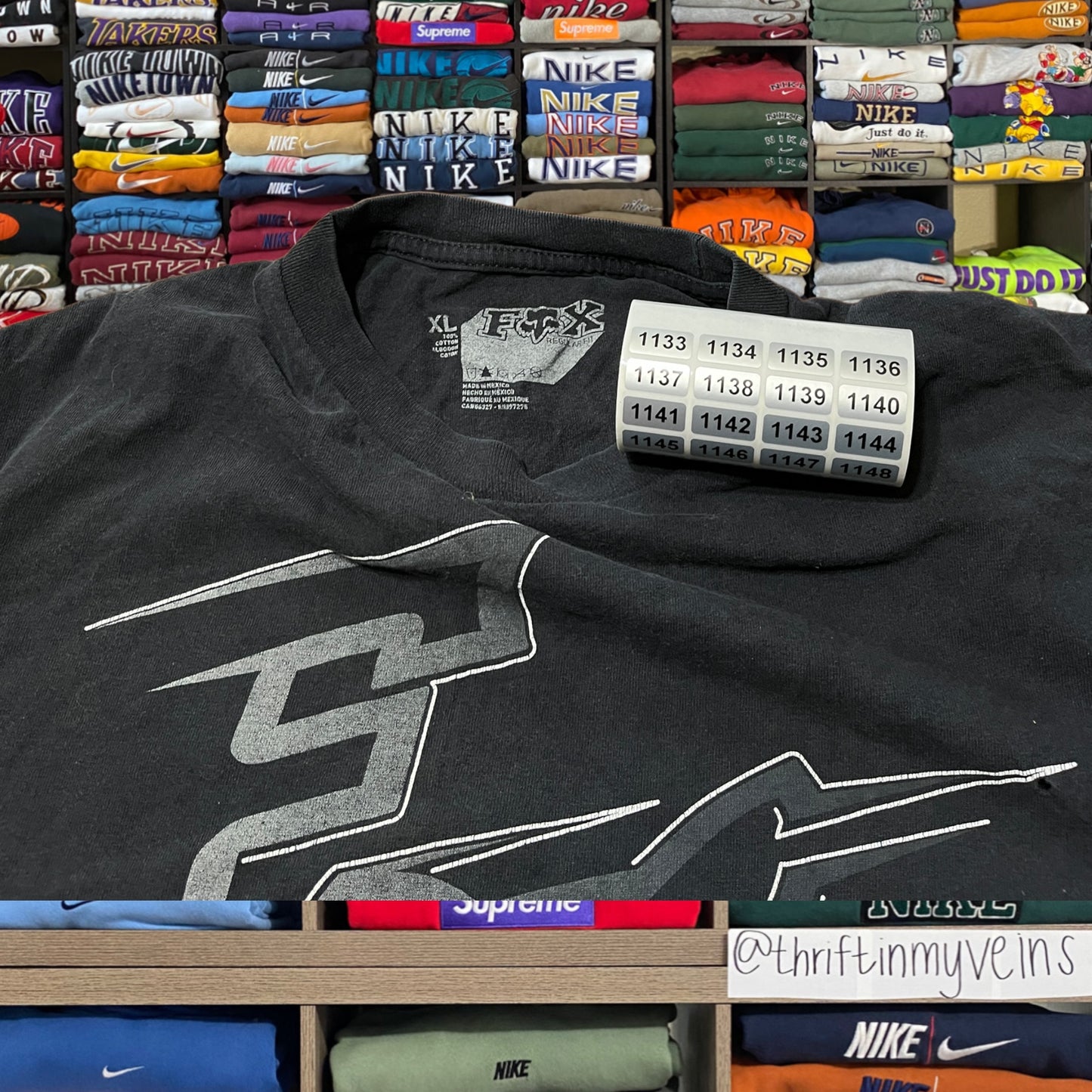 Black Fox racing shirt