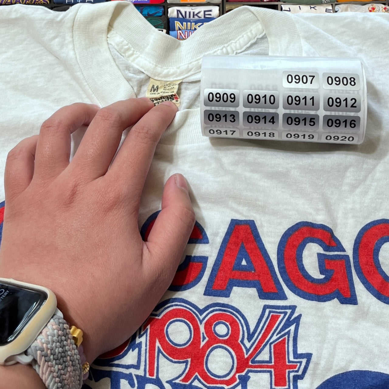 Vintage 1984 Chicago cubs mlb baseball shirt