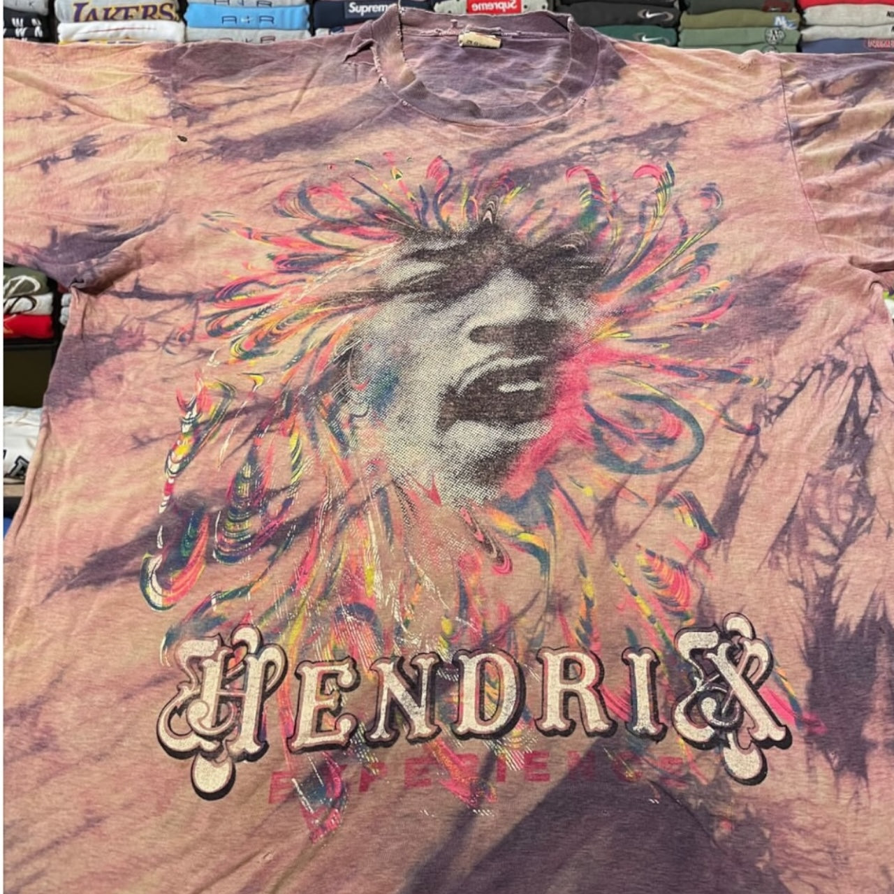 90s Jimi Hendrix all over print