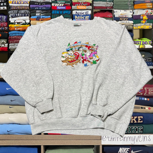 1994 the flintstones sweatshirt (Xlarge)