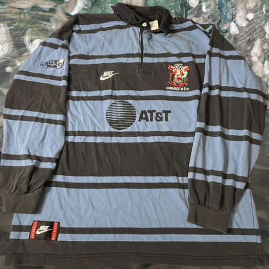 90s Nike premier soccer collar shirt