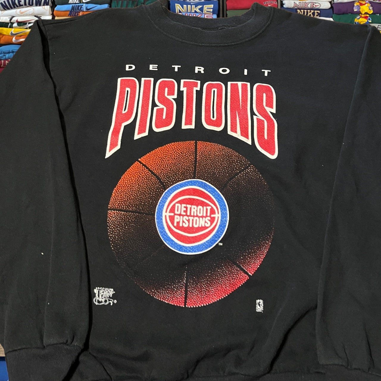 90s Detroit pistons nba basketball sweater