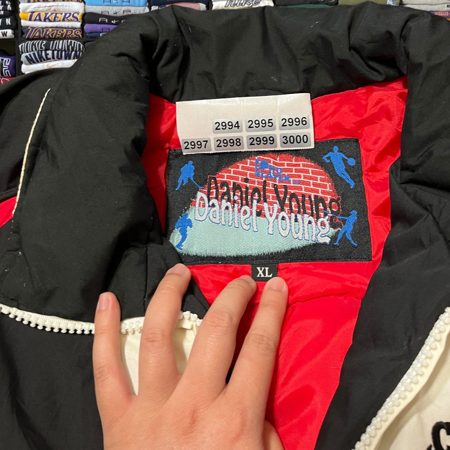 90s Chicago bulls puffer jacket
