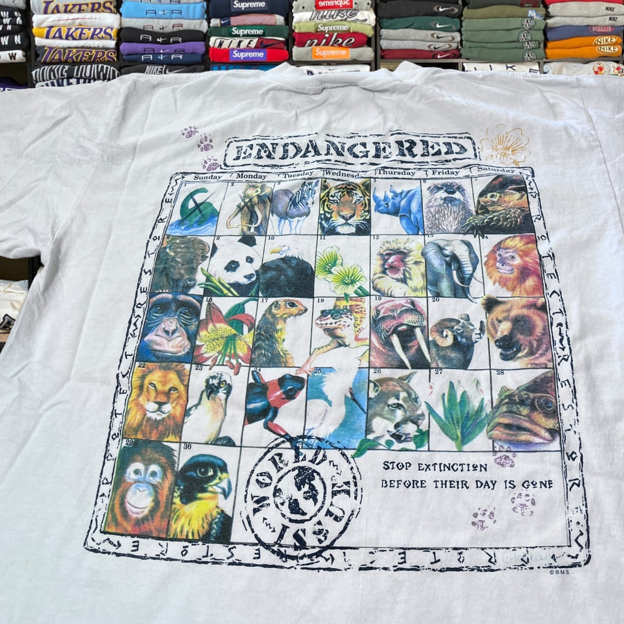 90s endangered animals shirt