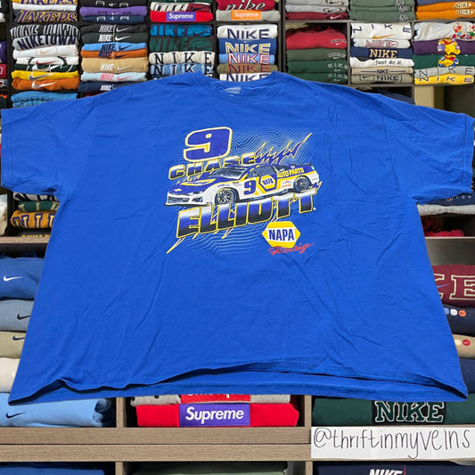 Y2K nascar graphic shirt