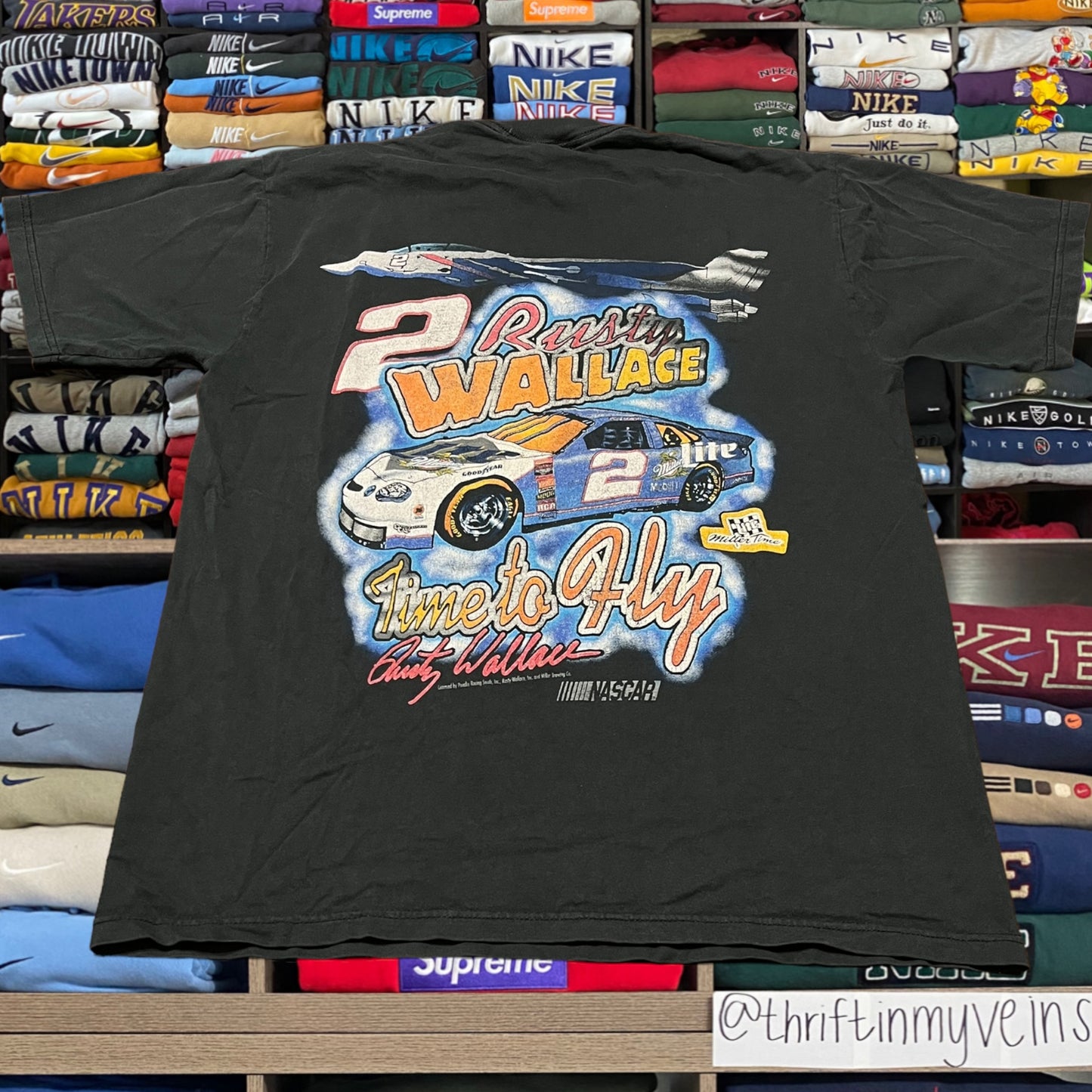 vintage 90s nascar graphic shirt