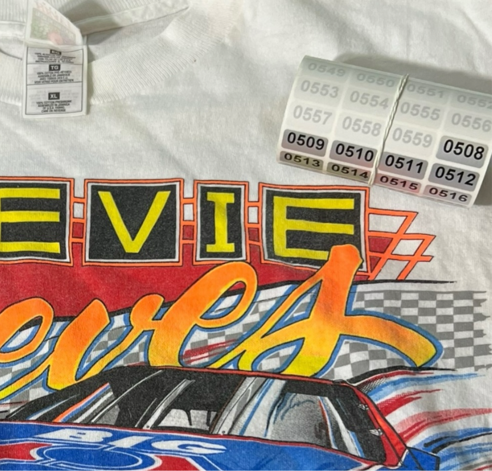 90s nascar graphic shirt
