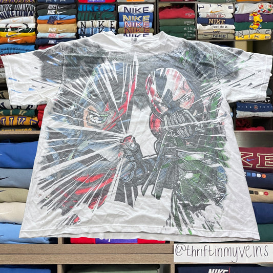 Y2K dc comic shirt all over print