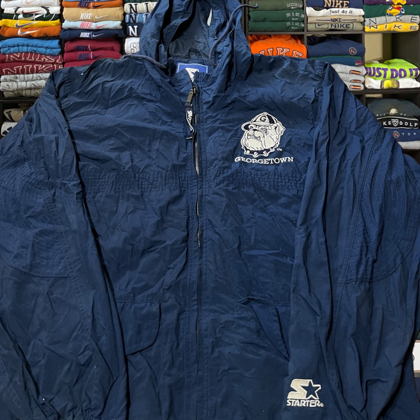 90s Georgetown windbreaker