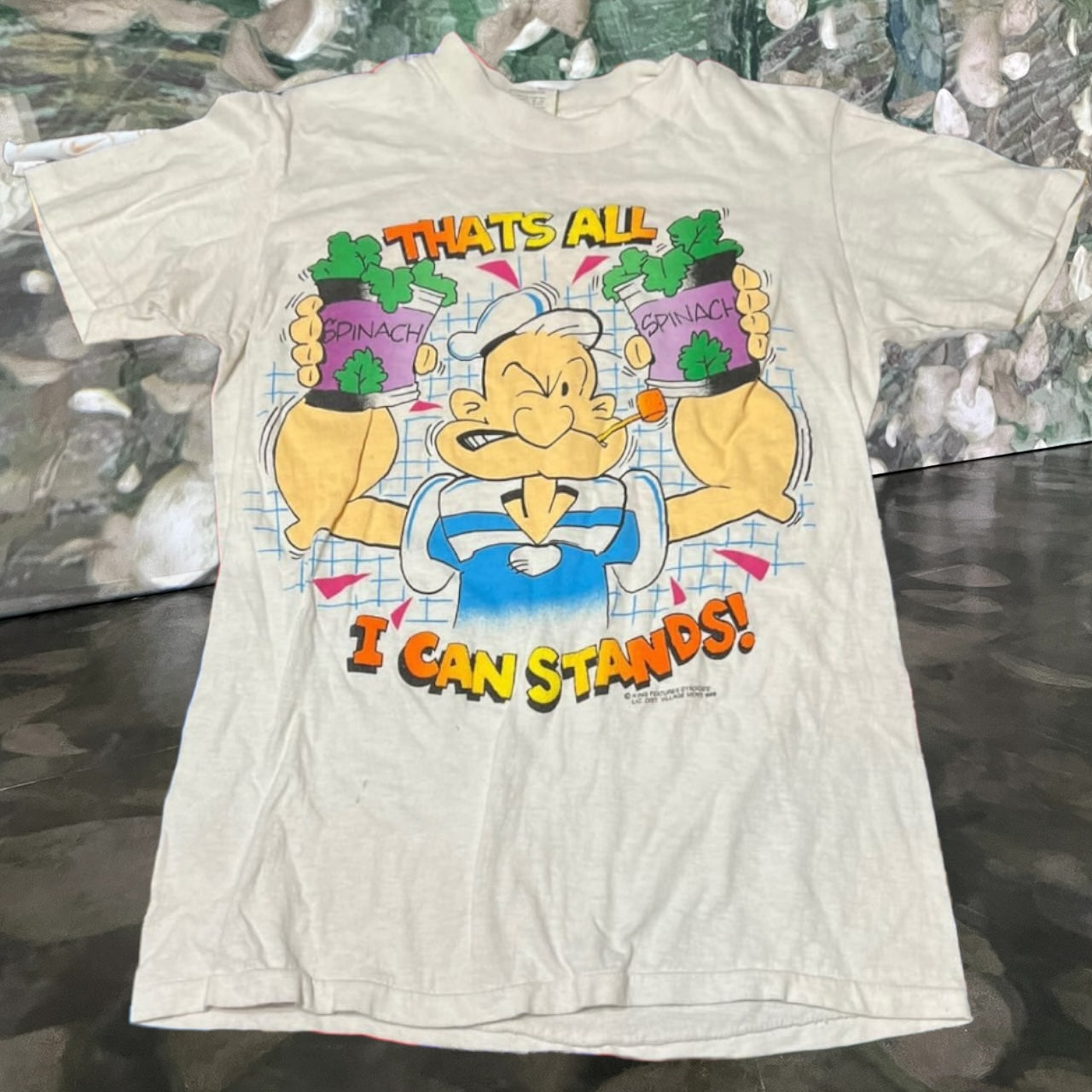 Vtg 1982 Popeyes the sailor shirt