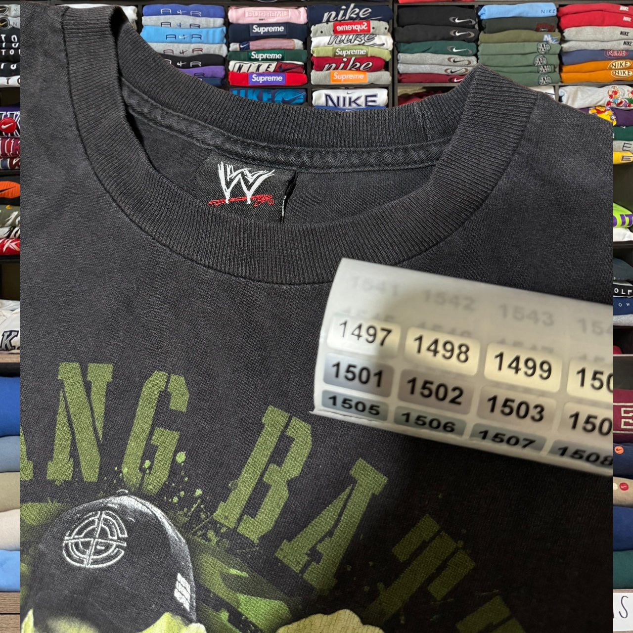 Vtg John cena black shirt