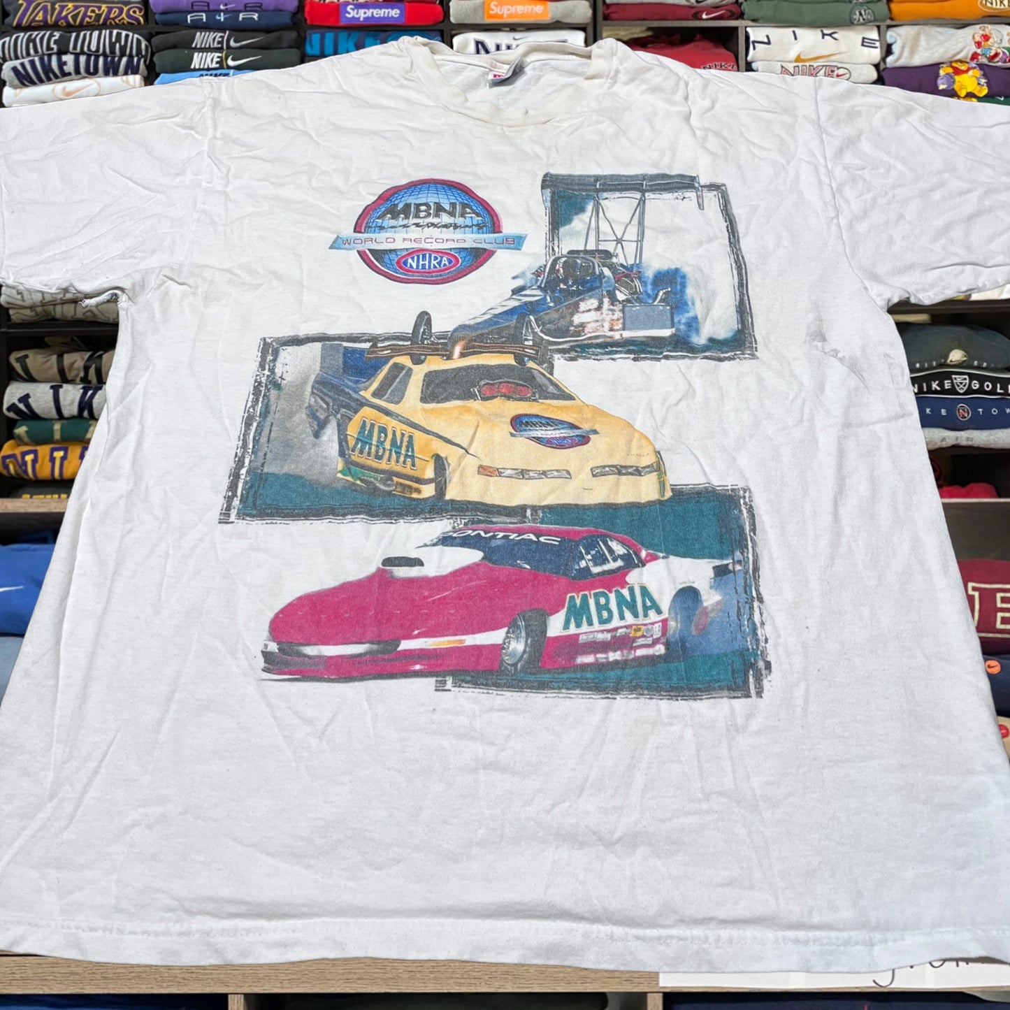 vintage nhra car racing shirt