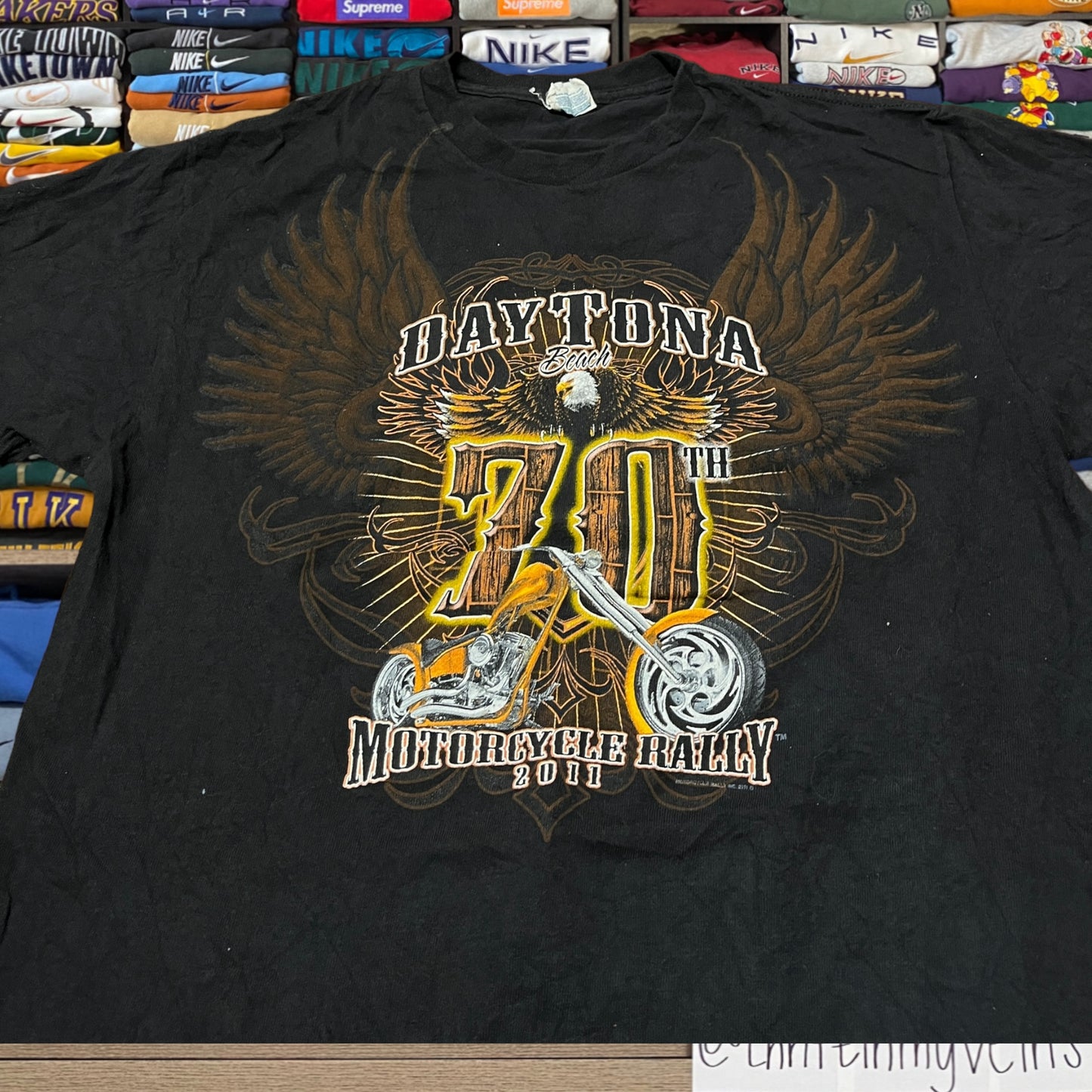 Y2K biker motorcycle shirt