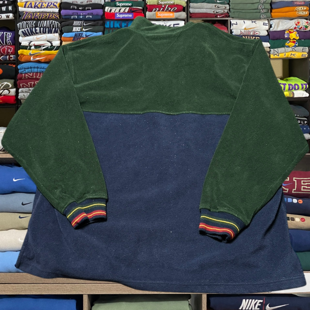 90s tommy hilfiger quarter zip sweatshirt (Large)