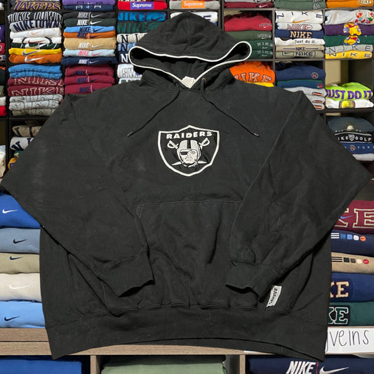 Vintage y2k oakland raiders hoodie