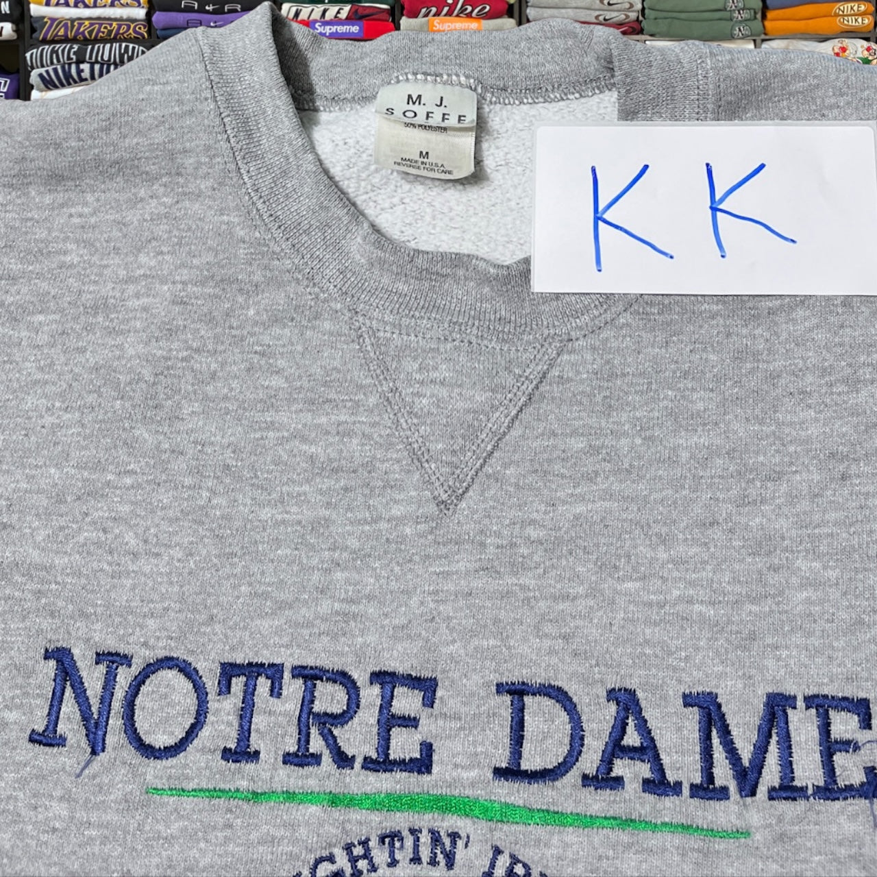 90s notre dame fighting Irish sweater