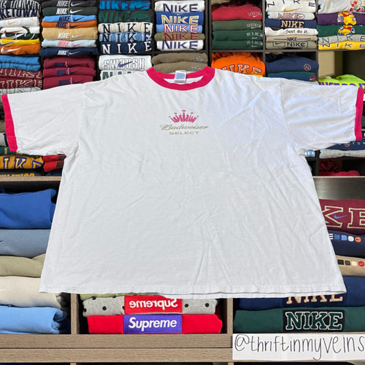 y2k budweiser shirt (xxlarge)