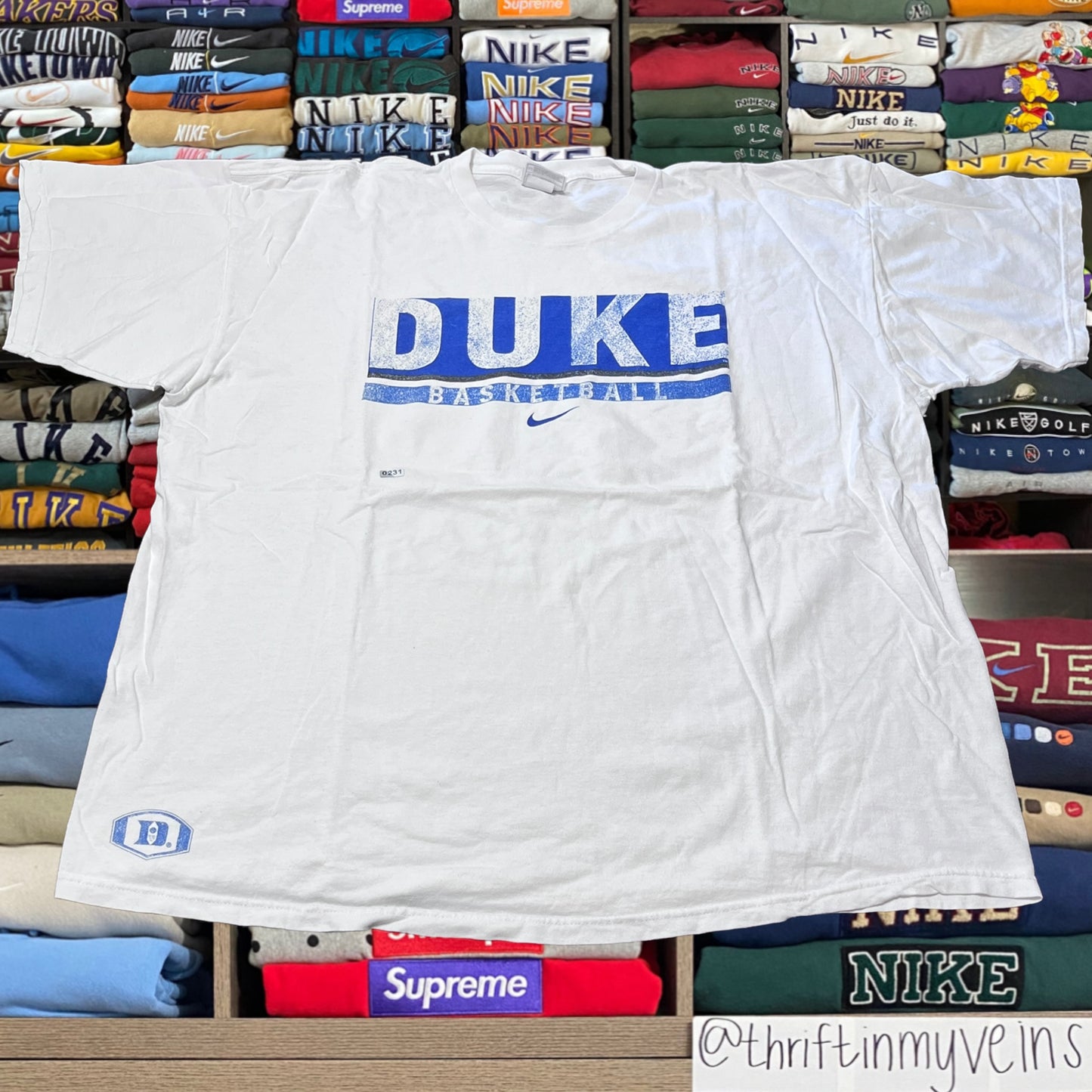 90s duke Nike shirt