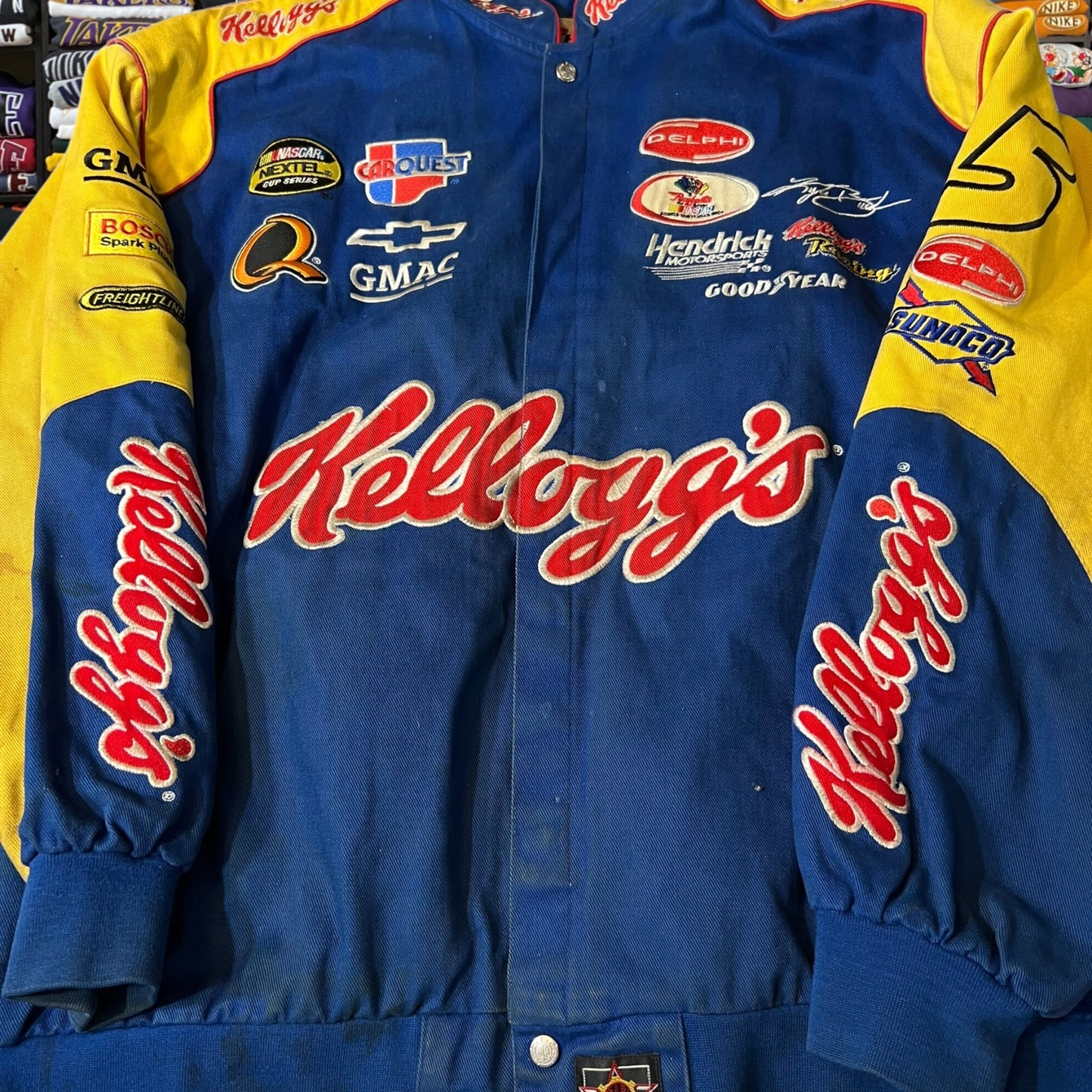 Vintage Jeff Hamilton nascar Kellogg jacket