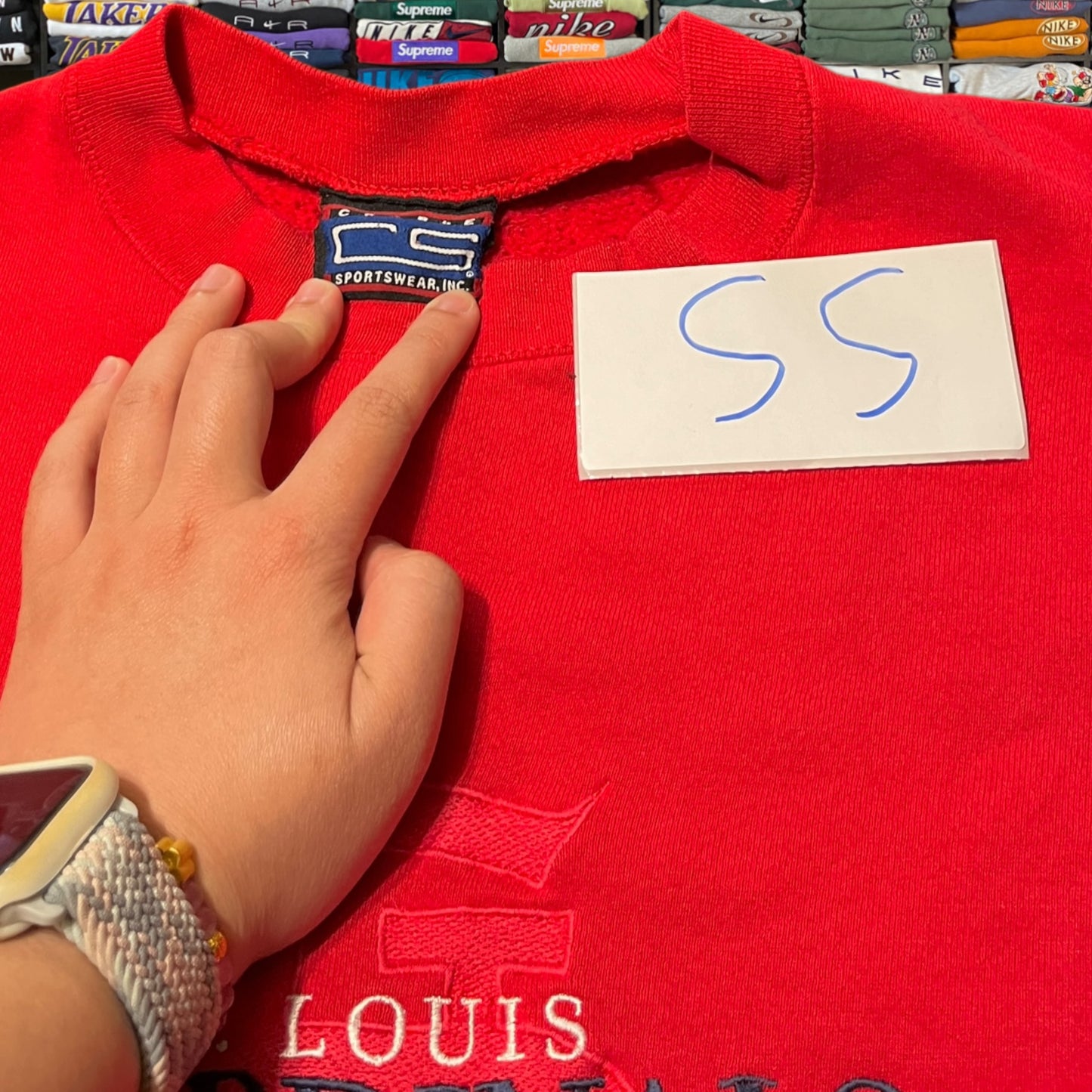 90s St. Louis cardinals mlb baseball sweater