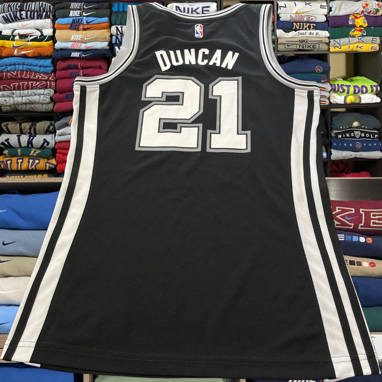 Y2K Tim Duncan San Antonio spurs jersey